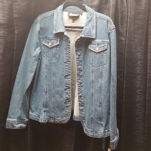 NWT Rhinestone demin jacket.